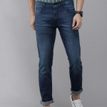 Men Blue Fit Low-Rise Light Fade Stretchable Jeans